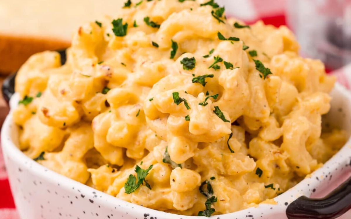 macarrão com queijo na airfryer