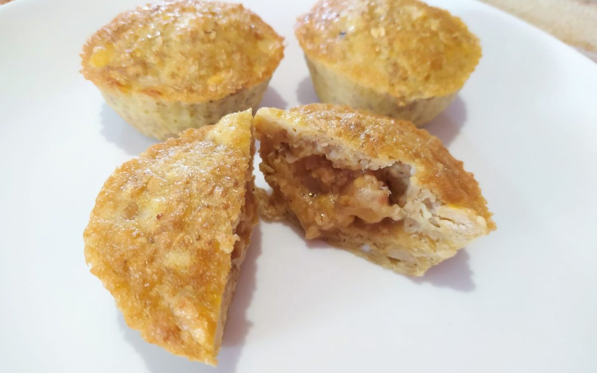 Receita de Muffin Salgado na Airfryer