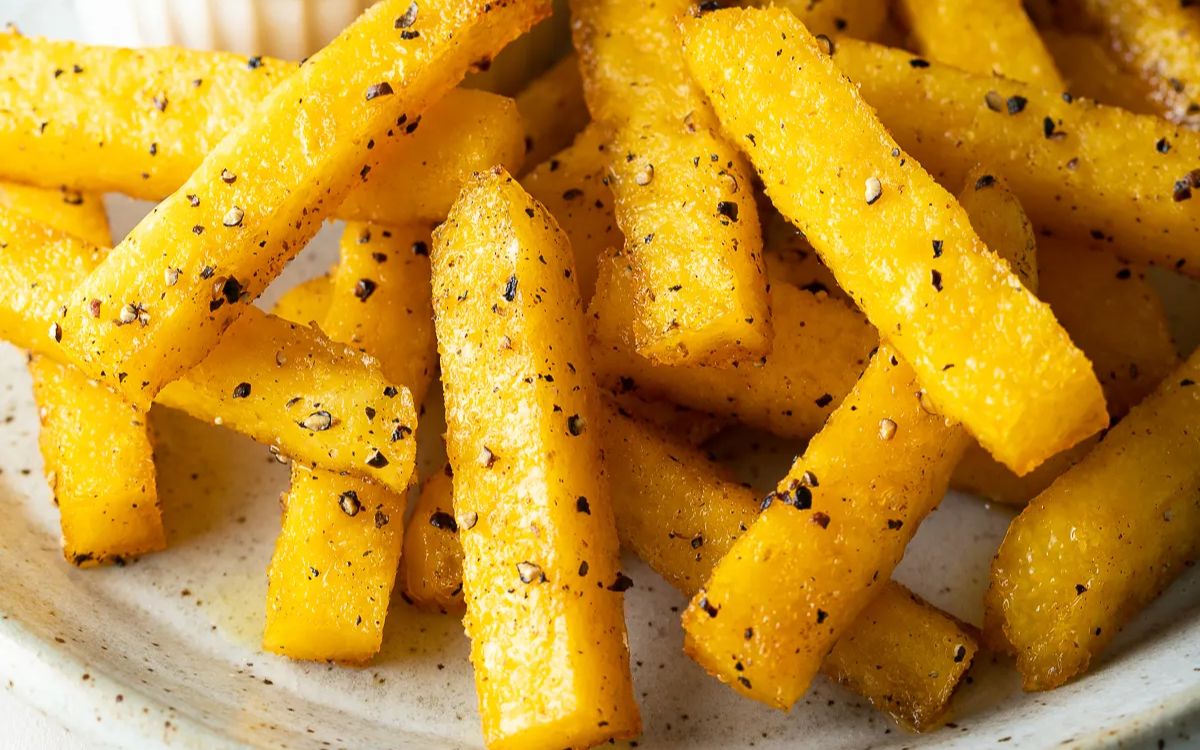 polenta congelada na airfryer