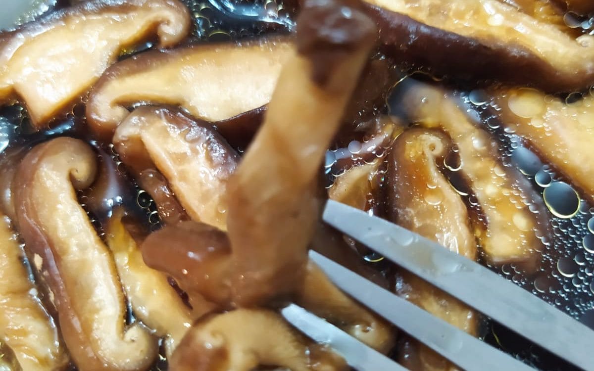 Receita de Shitake na Airfryer