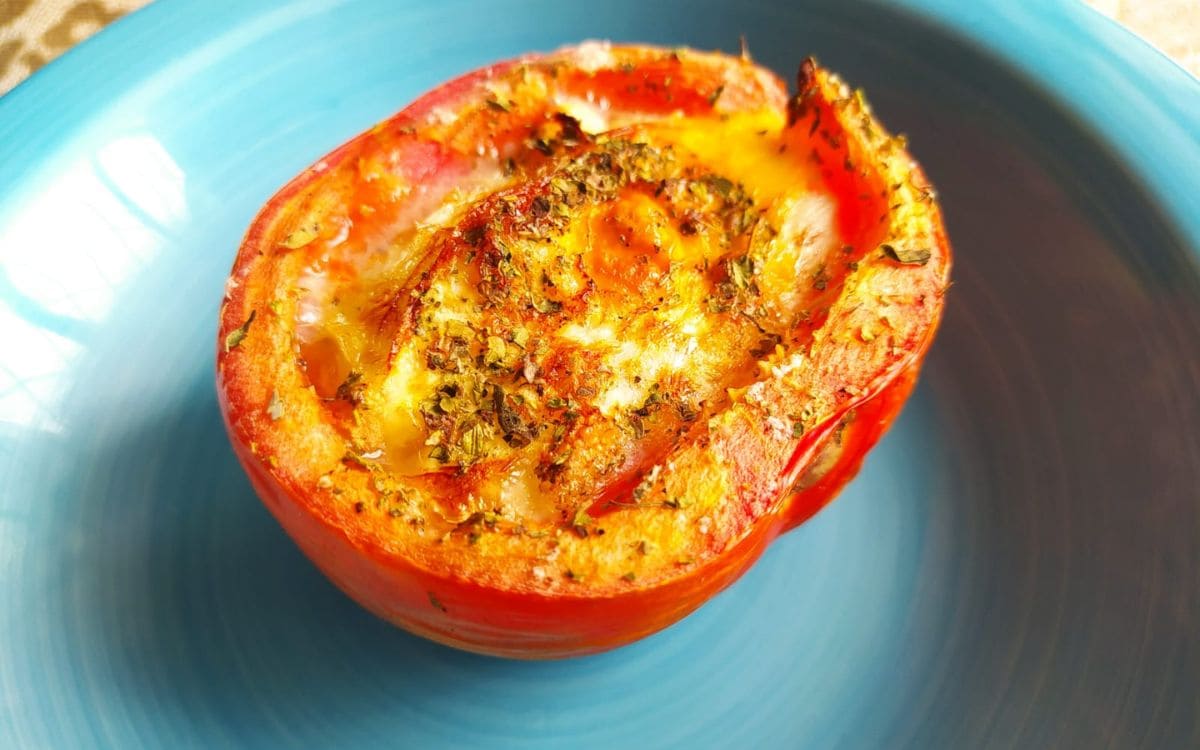 Receita de Tomate com Ovo na Airfryer