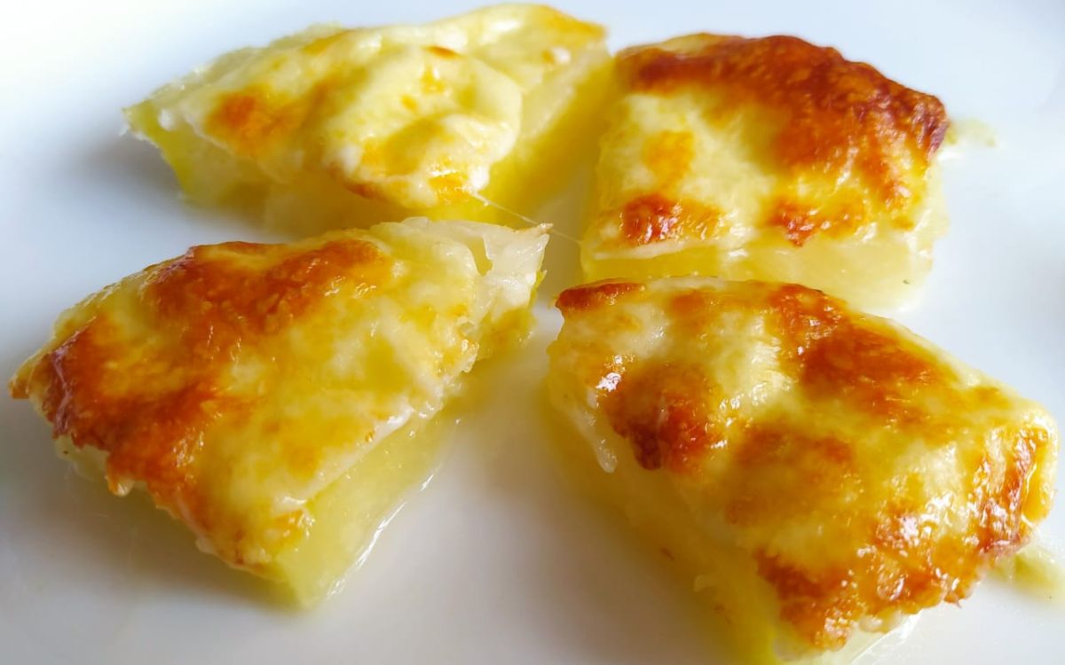 Abacaxi com Provolone na Airfryer