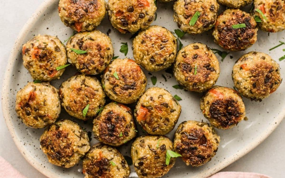 Receita de Bolinho de Quinoa na Airfryer