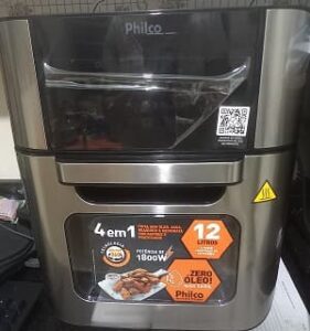 airfryer oven philco 12 litros