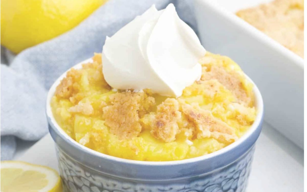 bolinho de limão na airfryer