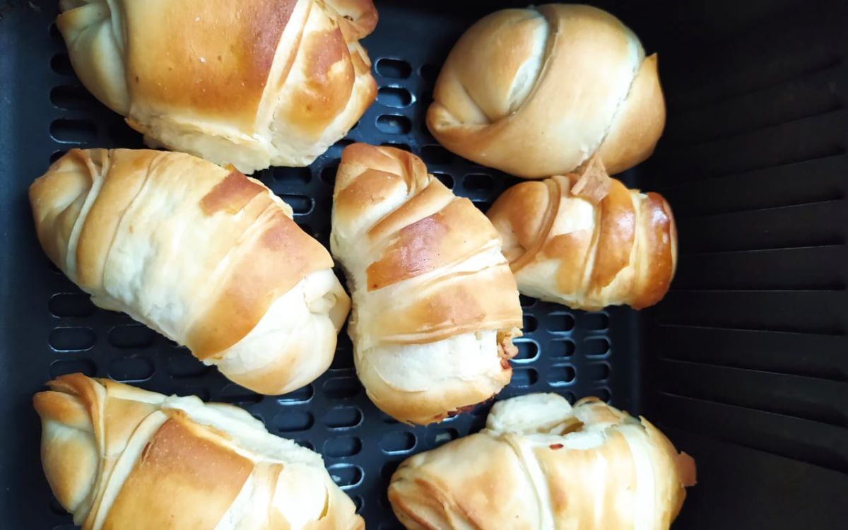 Receita de Croissant Congelado na Airfryer