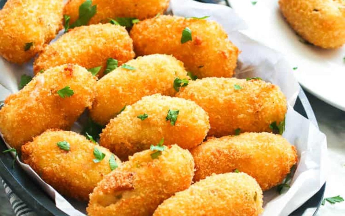 croquete de batata na airfryer