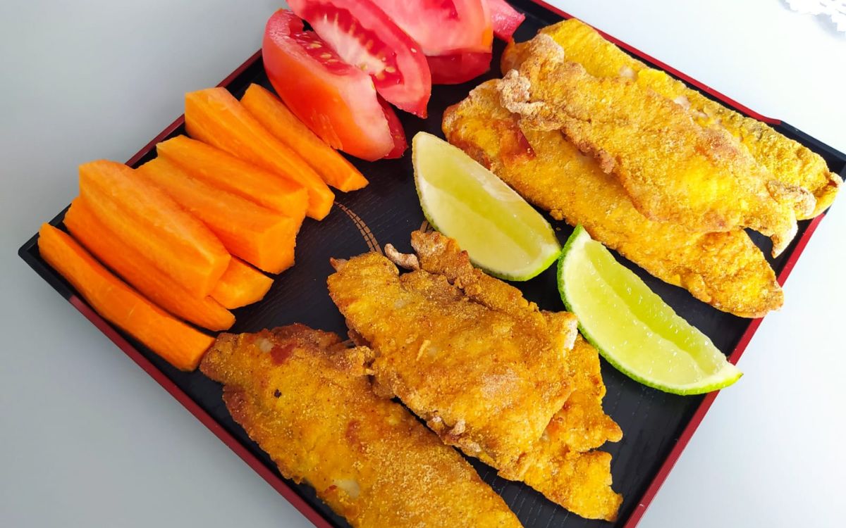 Peixe Frito na Airfryer