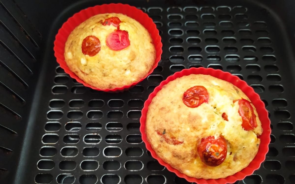 Receita de Bolinho de Ricota na Airfryer