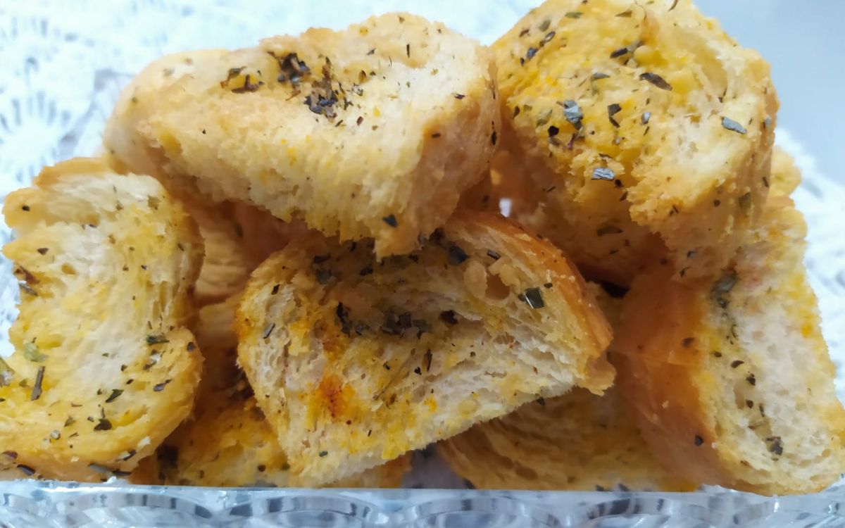 Receita de Torradinhas na Airfryer