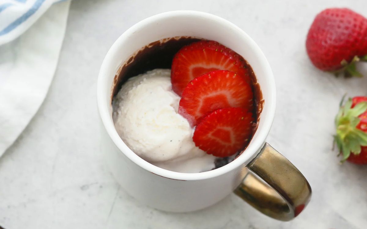 como fazer bolo de caneca na airfryer