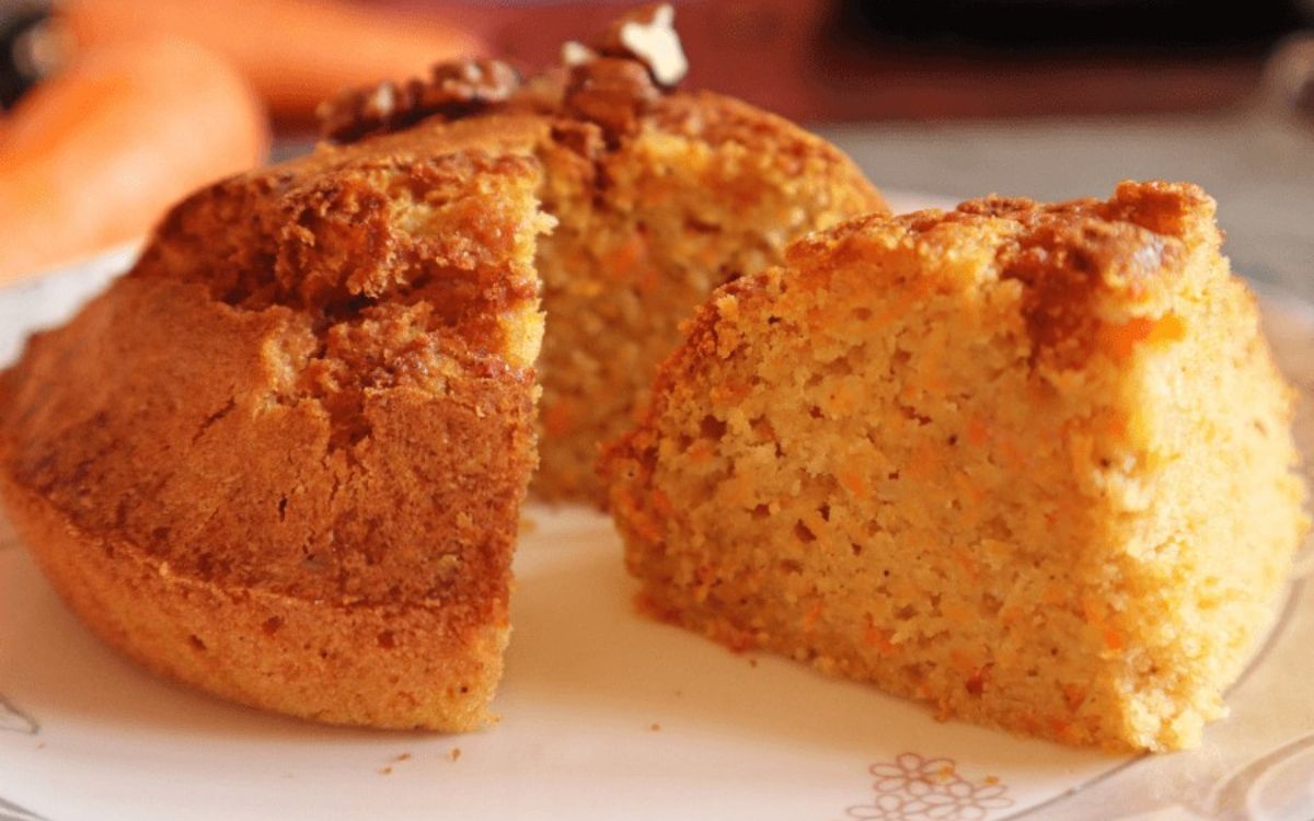 bolo de cenoura na airfryer