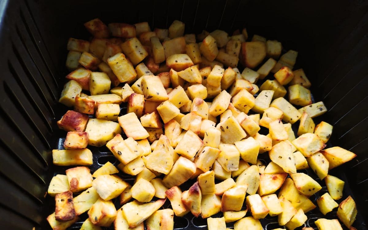 Receita de Cubinhos de Batata Doce na Airfryer