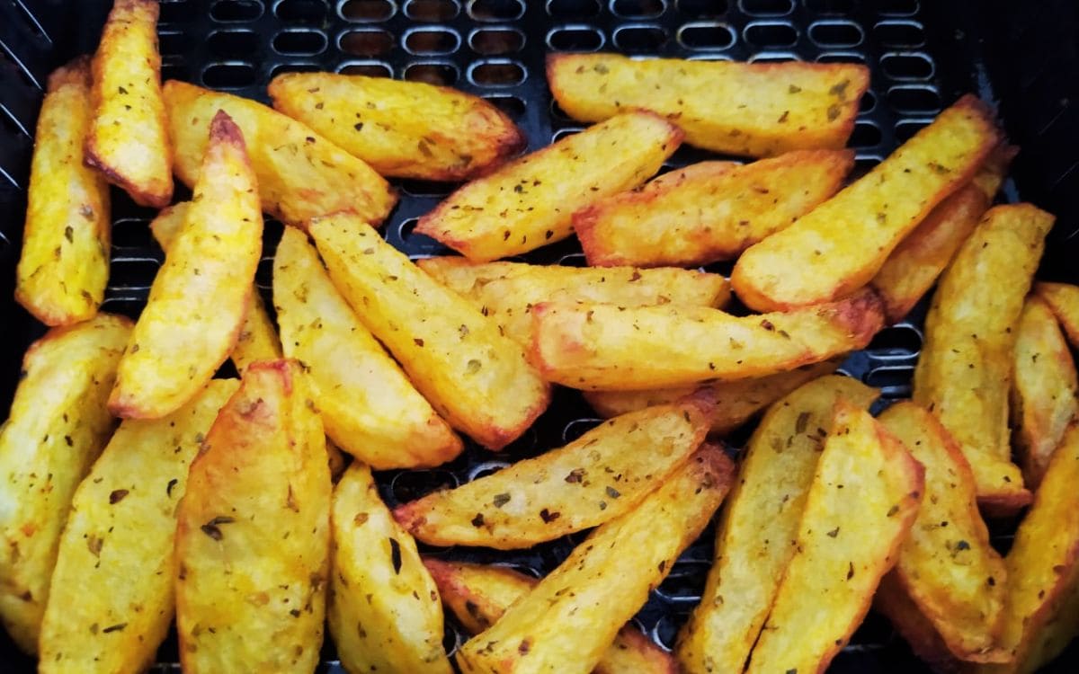 Receita de Batata Rústica com Páprica Defumada na Airfryer