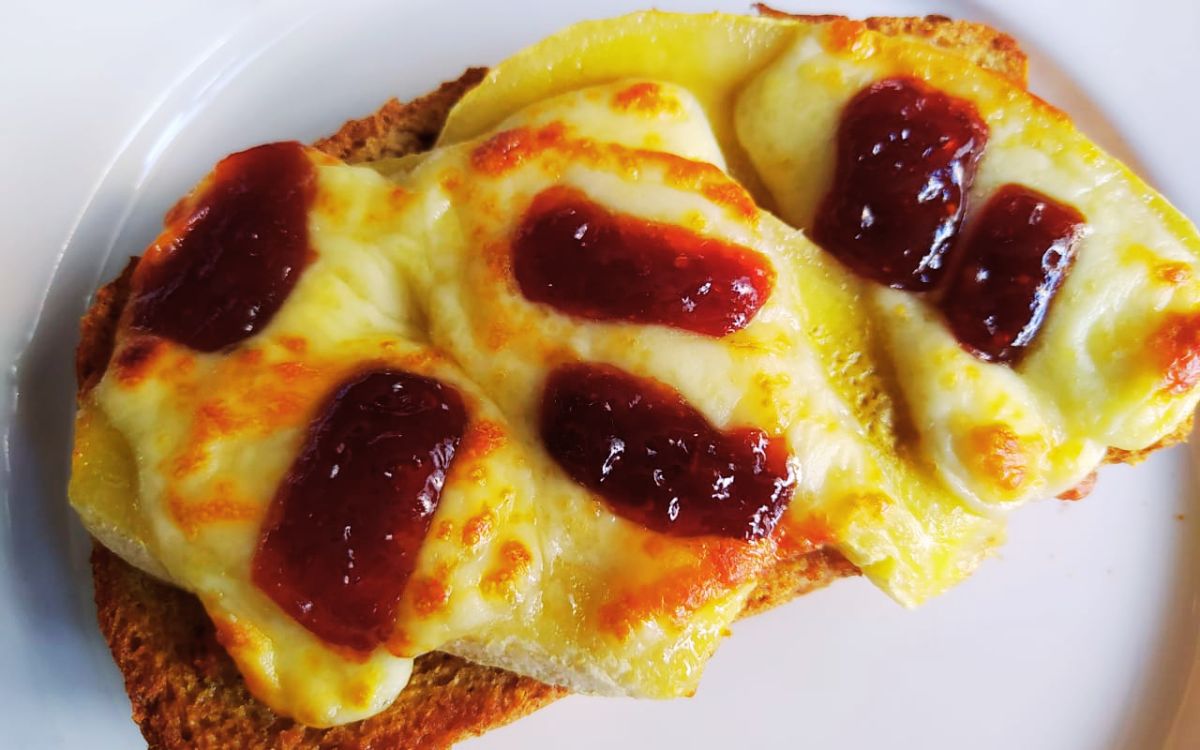 pão romeu e julieta com banana na airfryer