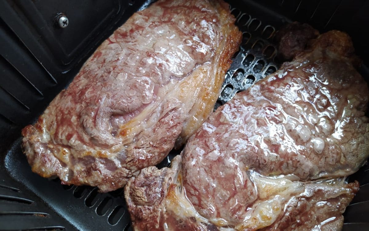 Receita de Bife de Contra Filé na Airfryer