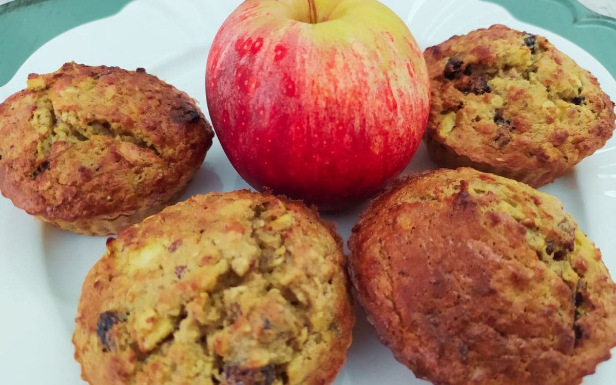 Receita de Bolinho de Maçã na Airfryer