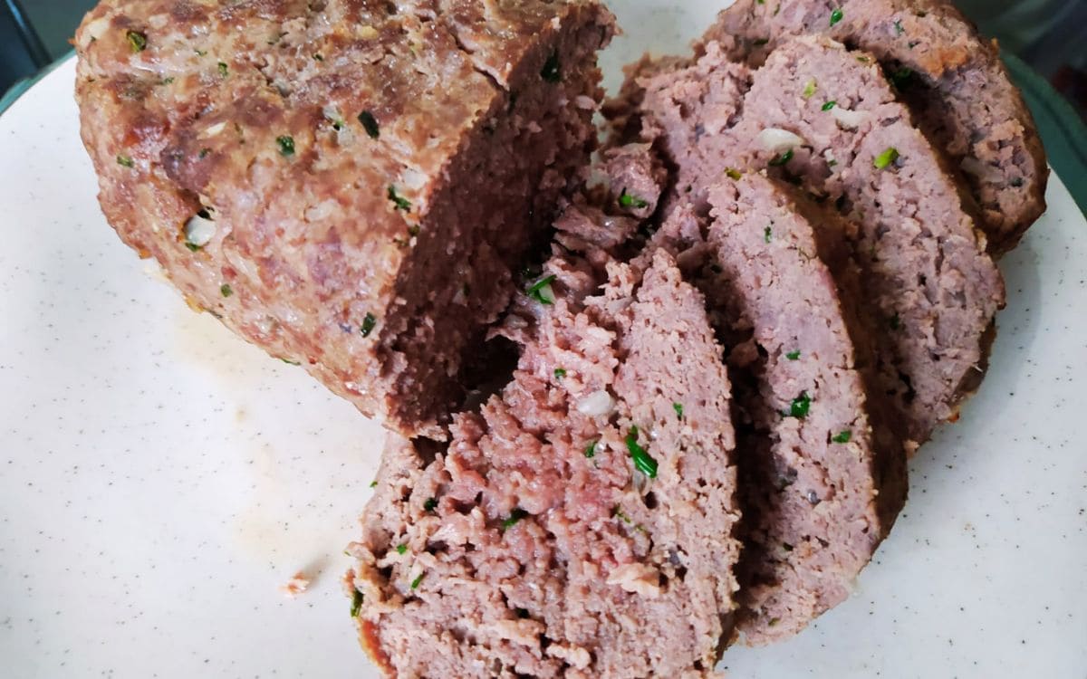 Receita de Bolo de Carne na Airfryer