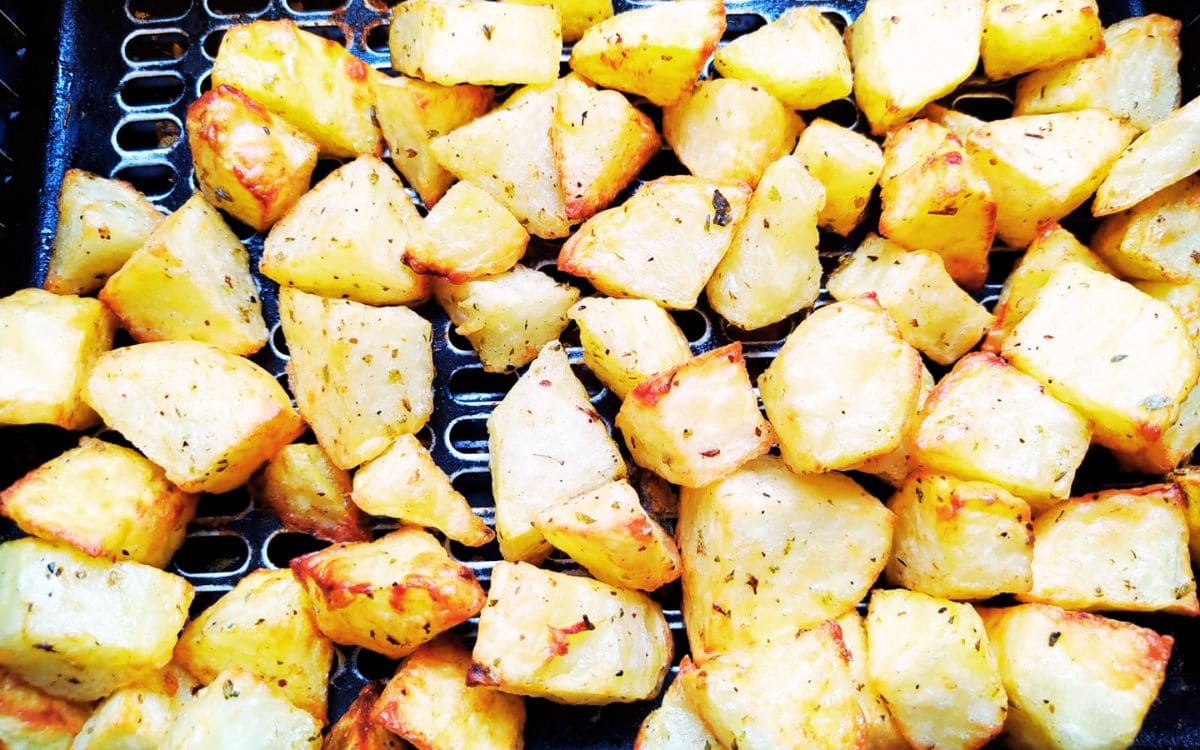 Receita de Batatas aos Cubos na Airfryer