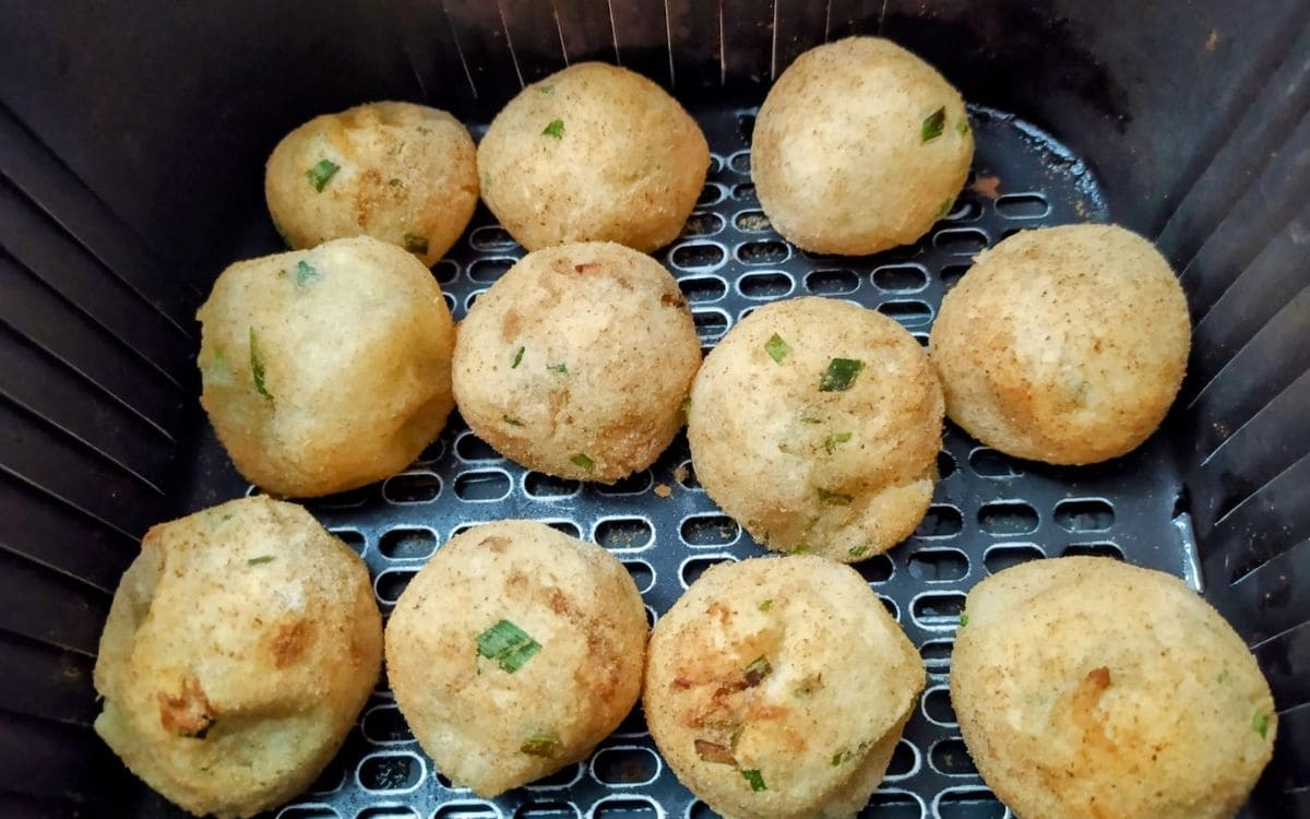 bolinho de batata na airfryer