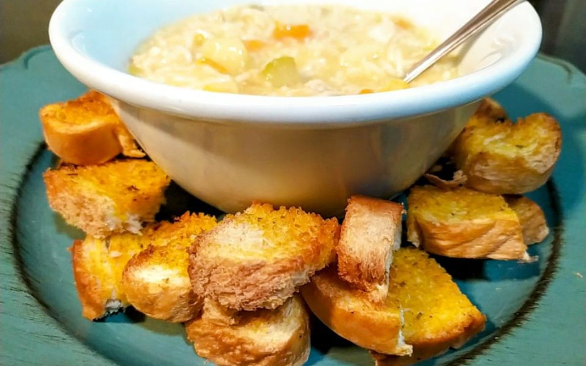 croutons na airfryer