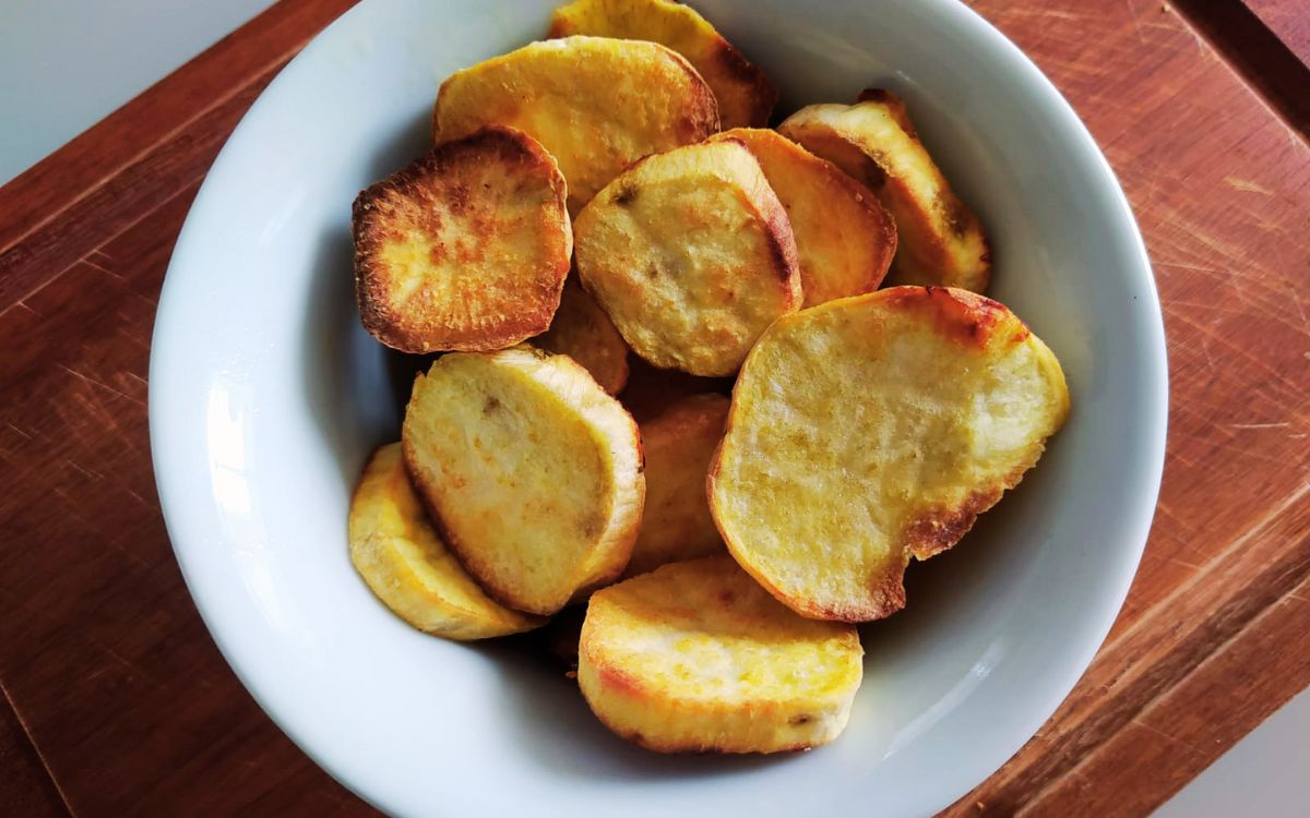 Como Fazer Petisco de Batata Doce na Airfryer