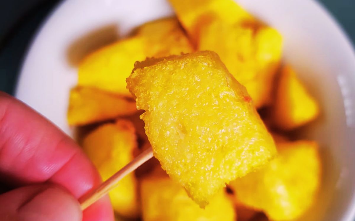 Receita de Polenta Frita na Air Fryer