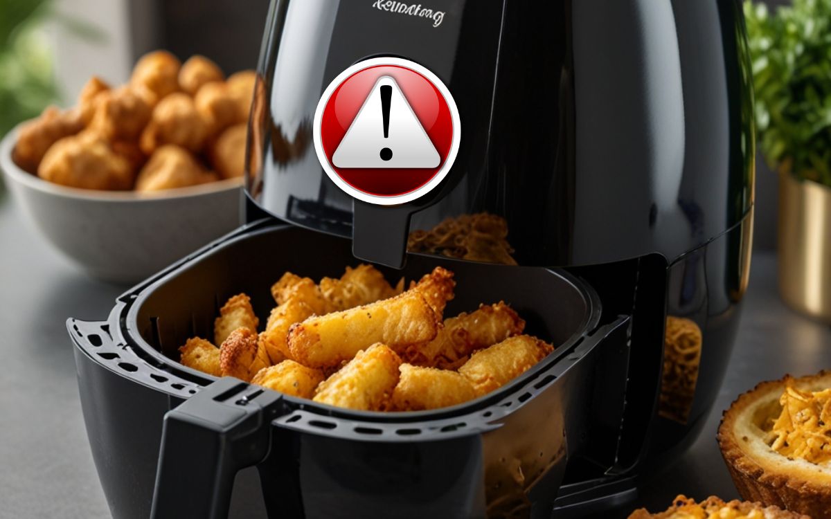 proibido na air fryer