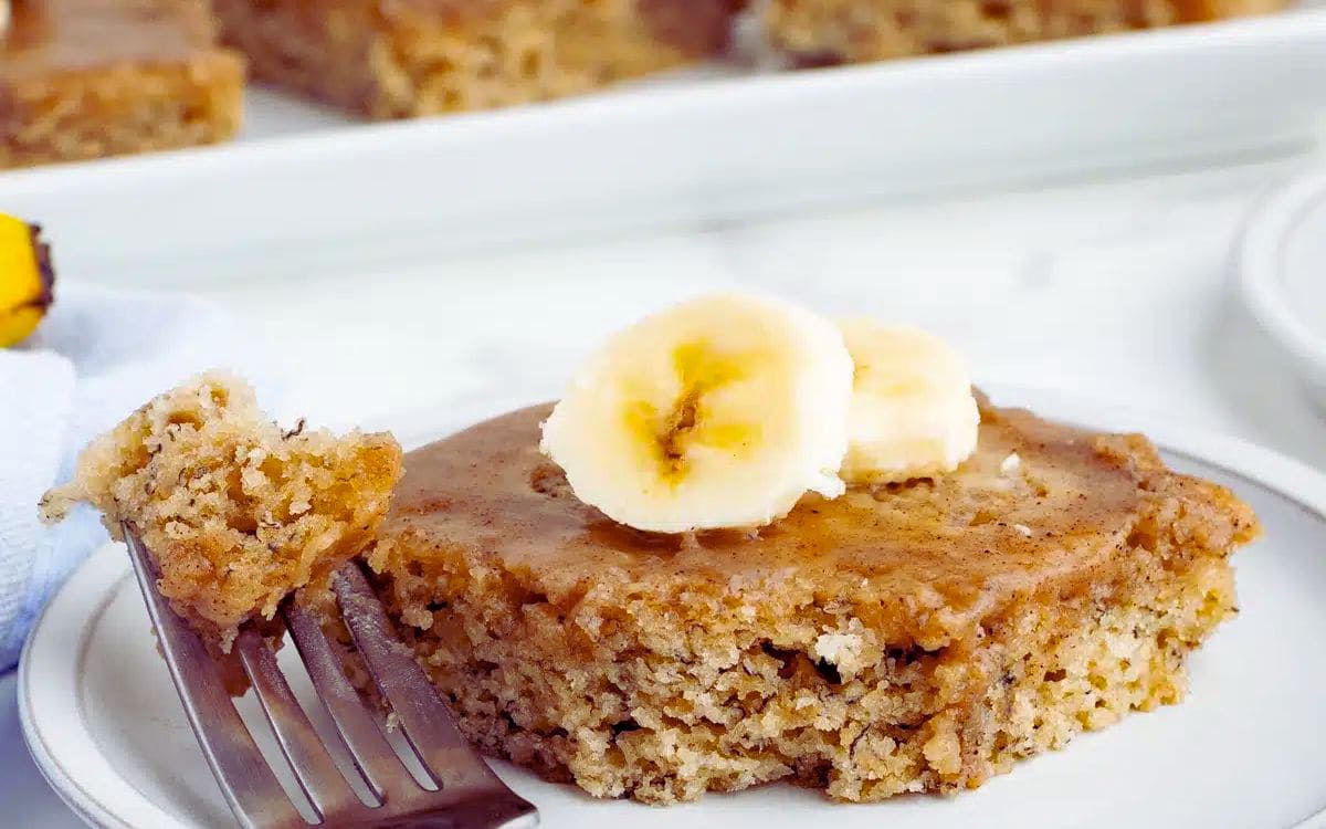 bolo de banana com aveia na air fryer