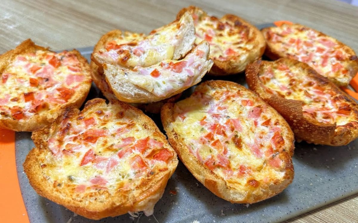 lanche rápido na air fryer