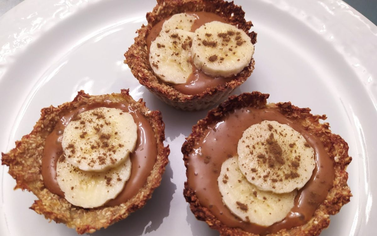 Receita de Mini Banoffee na Airfryer