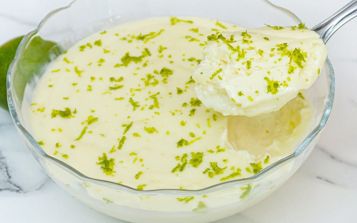 mousse de limão