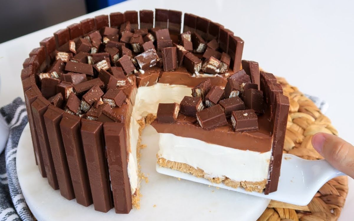 torta de kit kat