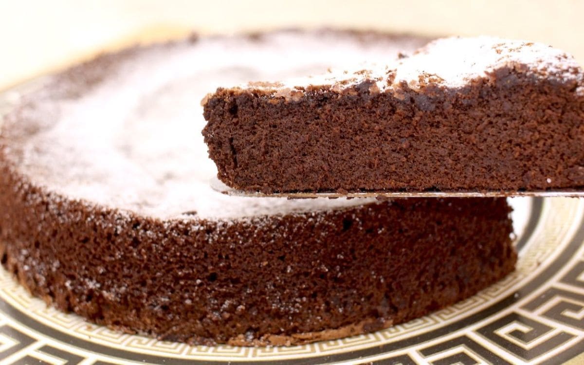 bolo de chocolate sem fermento