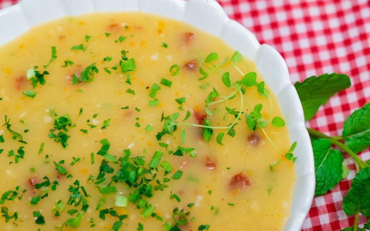 caldo de mandioca