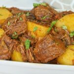 carne de panela com batata