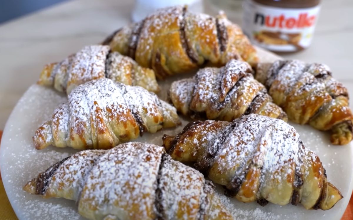 croissant de nutella