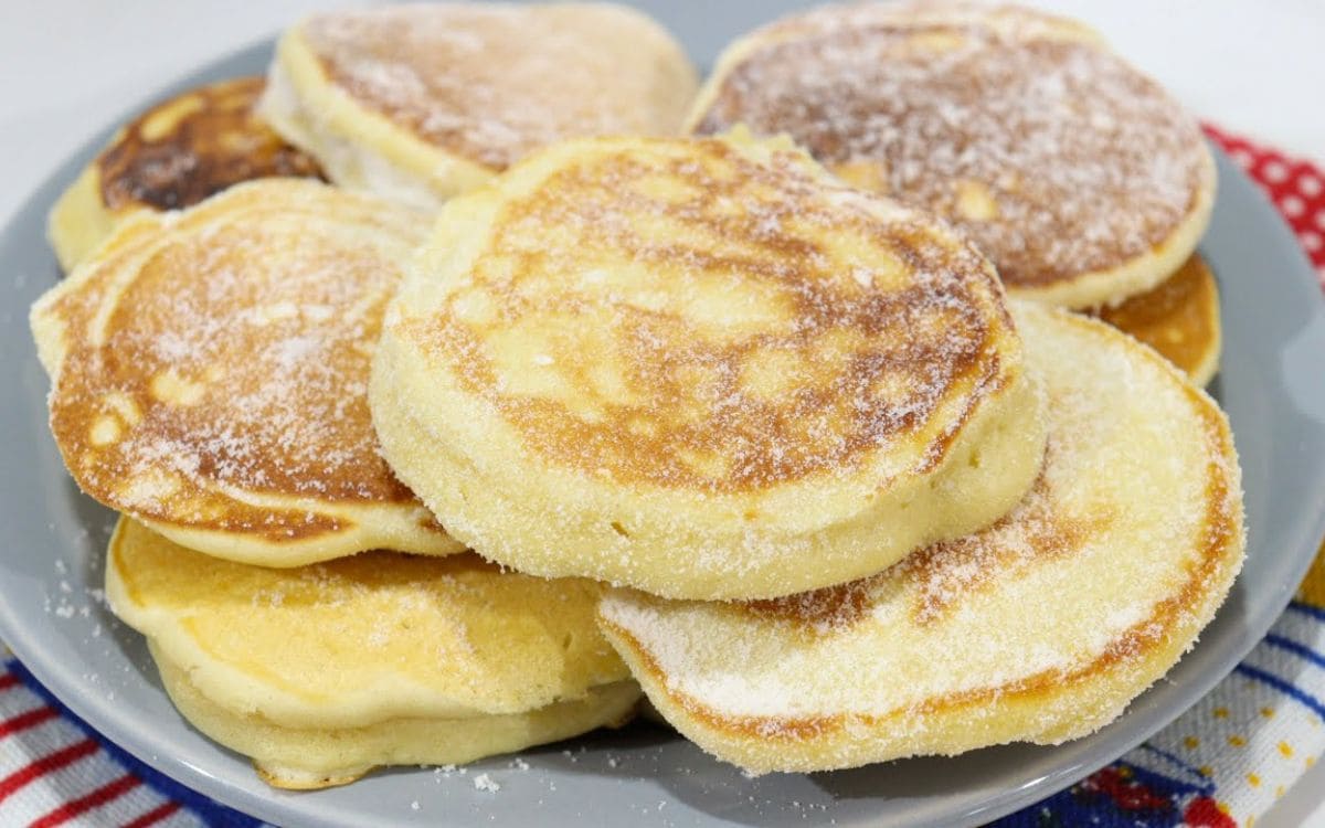 lanche rápido de frigideira