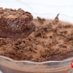 mousse de chocolate com nescau