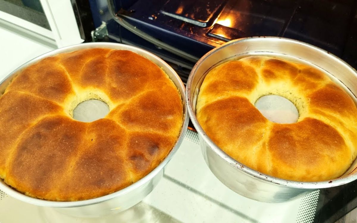 pão de massa mole de liquidificador