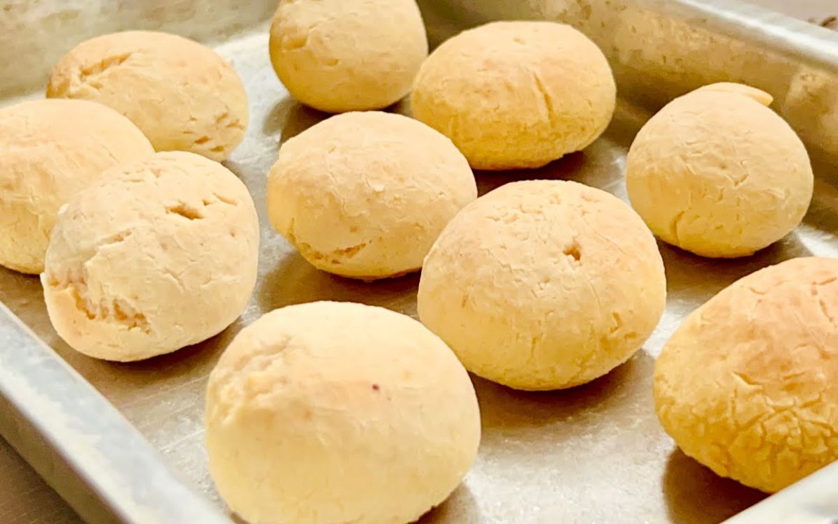 pão de queijo sem queijo