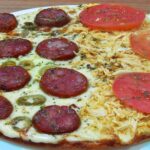 pizza de liquidificador na frigideira