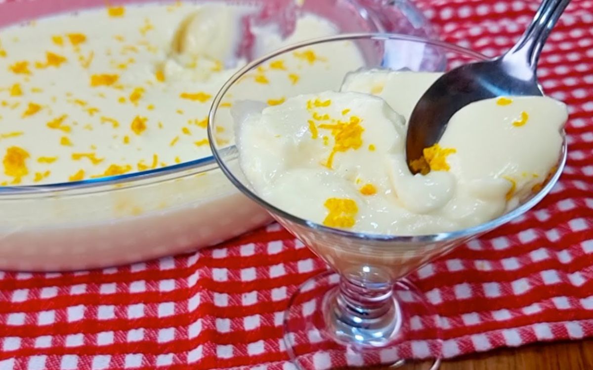 mousse de laranja sem açúcar