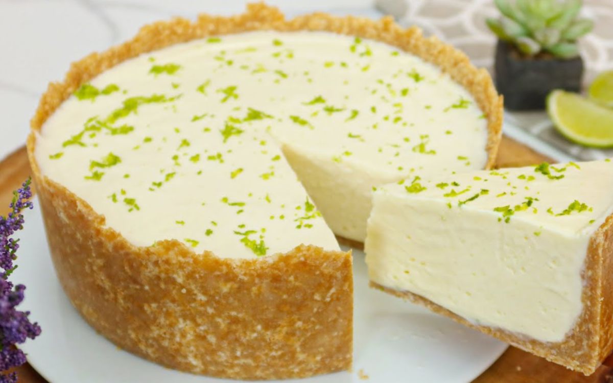 torta de limão sem gelatina