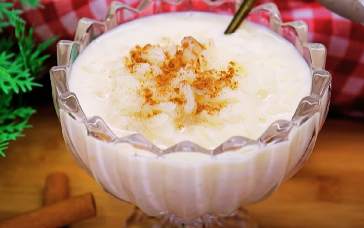 arroz doce cremoso