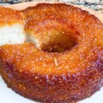 bolo de aipim caramelizado