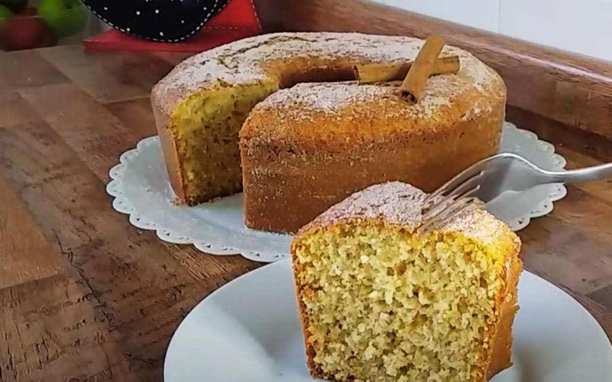 bolo de canela