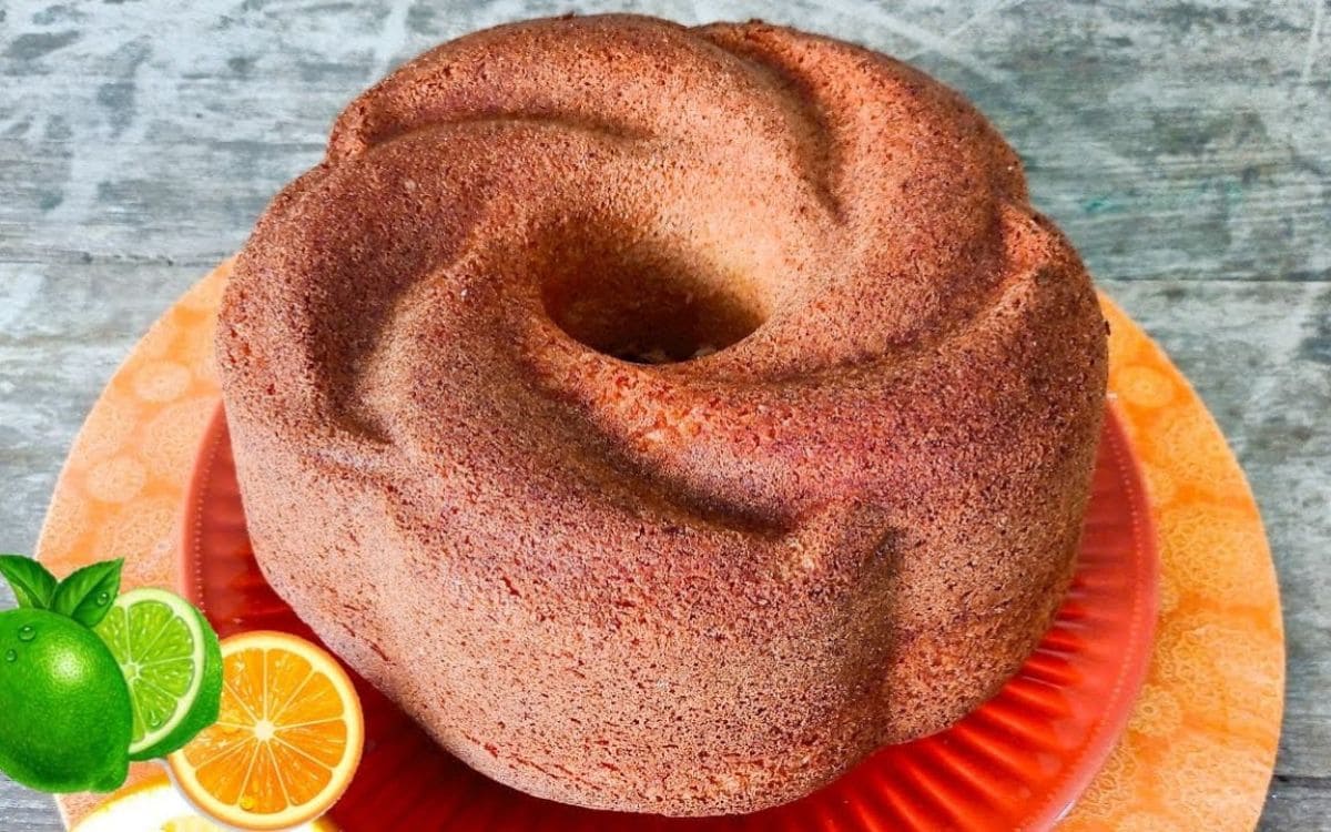 bolo de laranja com limão