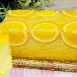 bolo de laranja natural