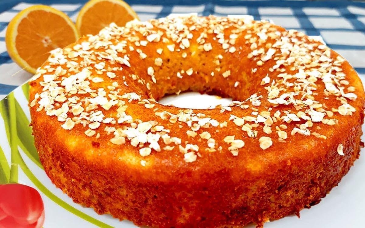 bolo de laranja sem farinha de trigo